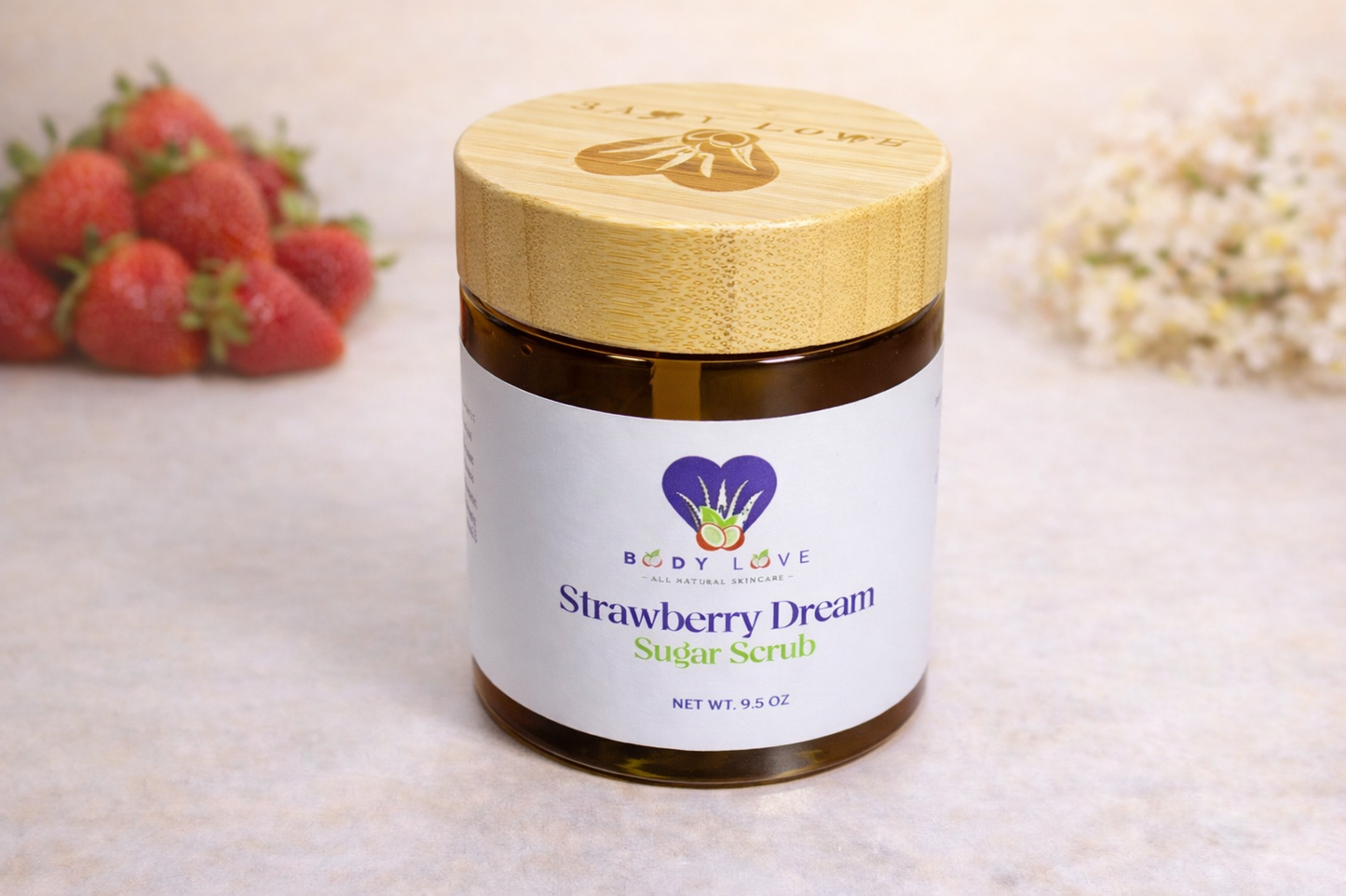 Strawberry Dream Sugar Scrub (March-September)