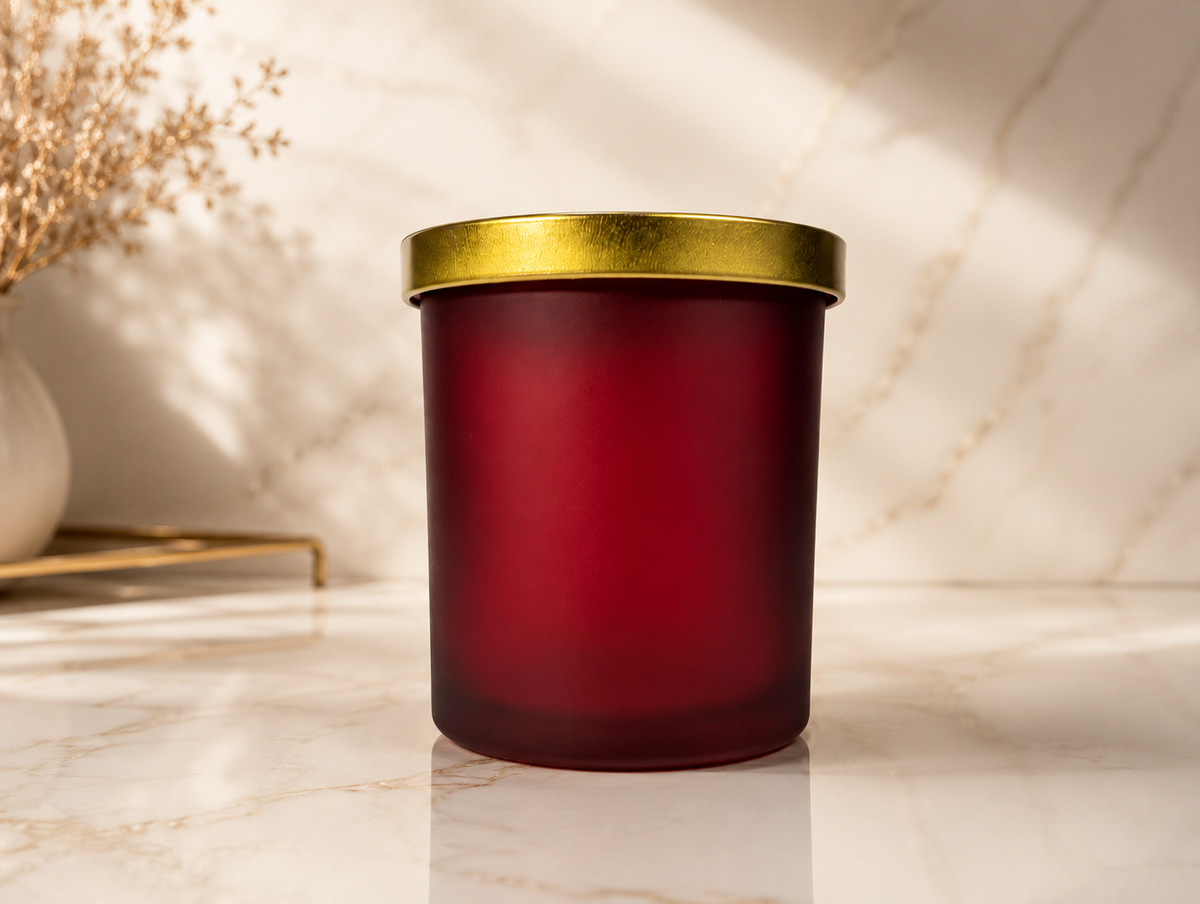 Ignite | Berry Red 315ml Candle Vessel