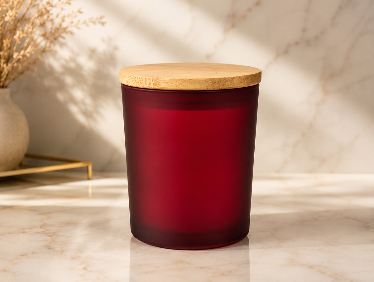 Ignite | Berry Red 315ml Candle Vessel