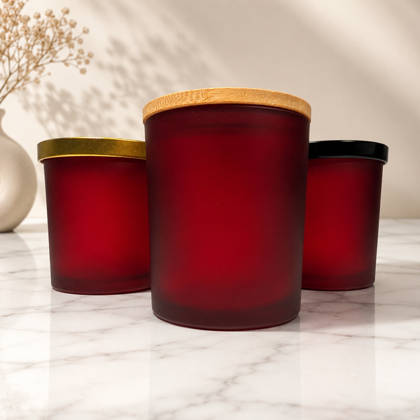 Ignite | Berry Red 315ml Candle Vessel
