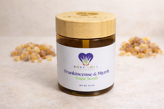 Frankincense and Myrrh Sugar Scrub