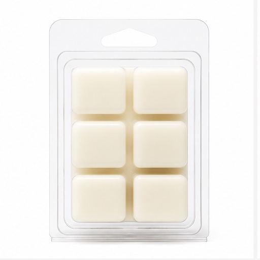 Clear 6-Cavity Wax Melt Clamshell (Bundle of 25)