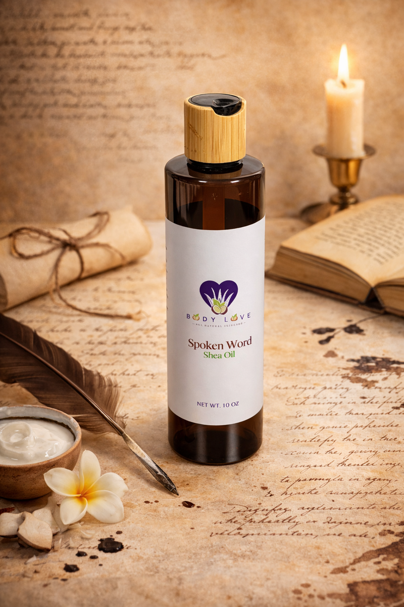 Spoken Word Shea Oil