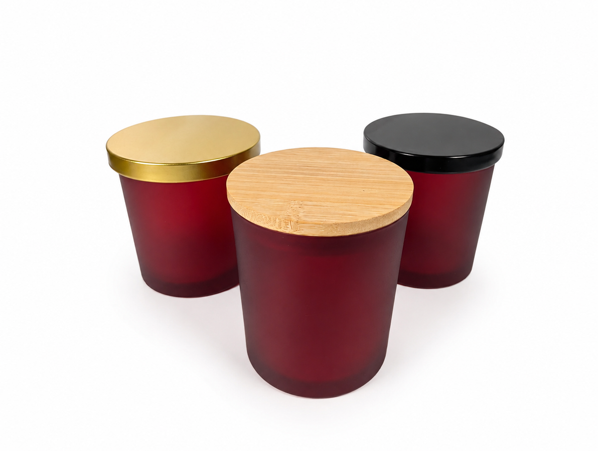 Ignite | Berry Red 315ml Candle Vessel